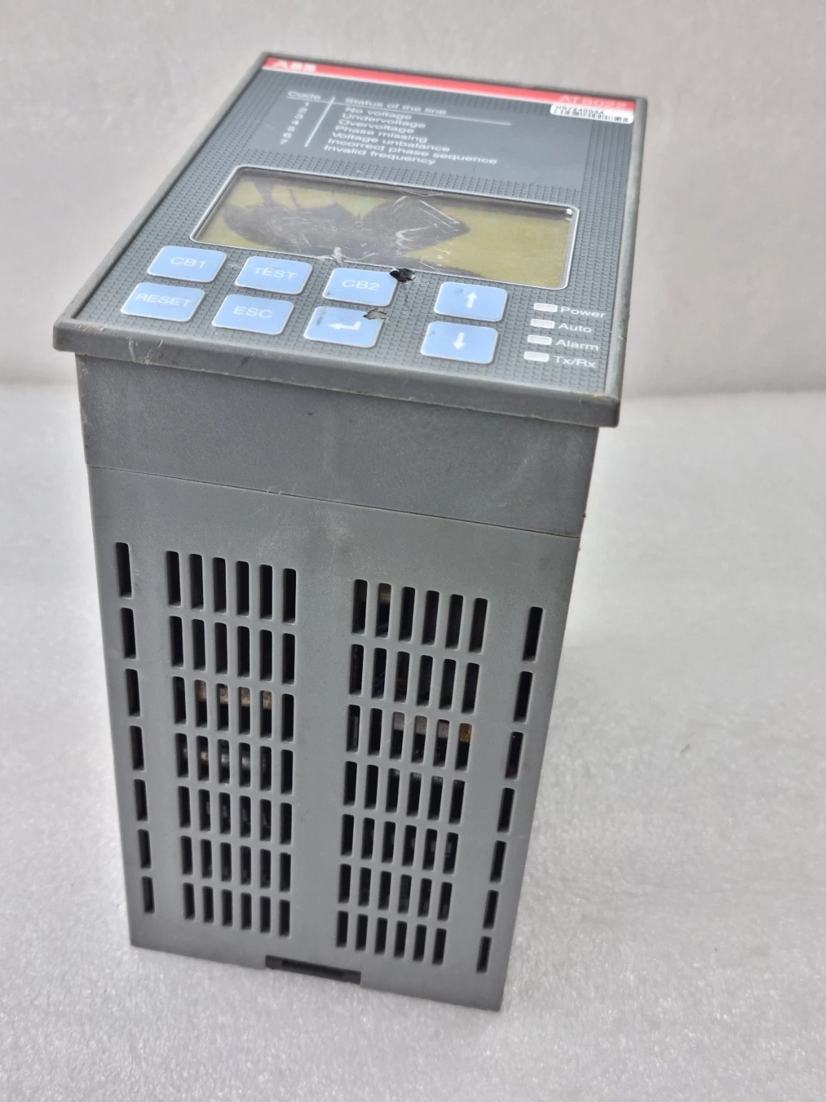 ABB ATS022 AUTOMATIC POWER SWITCH CONTROLLER ATS022